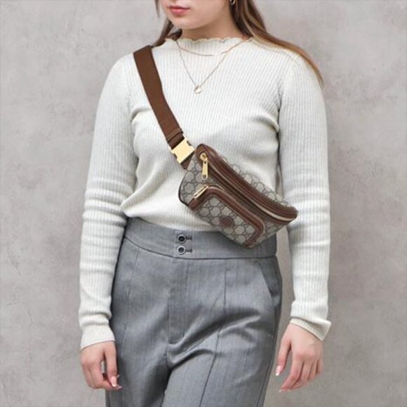 Gucci Unisex GG Supreme Belt Bag - Picture 10 of 11